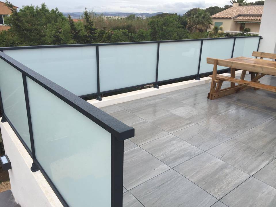Garde-corps pour terrasse Le Beausset