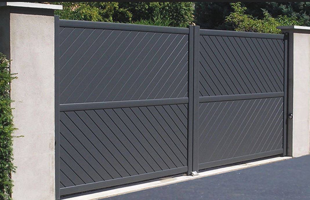 Portail battant en alu posée au Beausset dans le Var