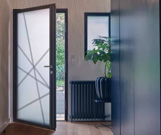 Porte vitrée alu Ollioules