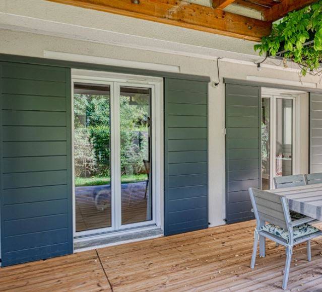 Volets coulissants en alu Six-Fours