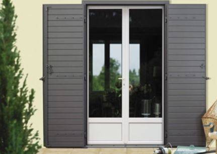 Volets battants alu modernes à Ollioules