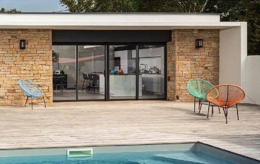 Fenêtre en aluminium pour construction neuve à Bandol