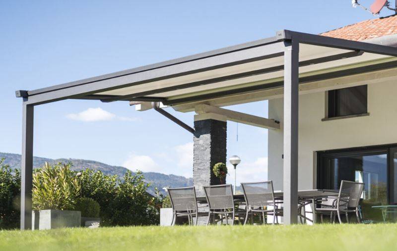 Pergola à toile rétractable Bandol