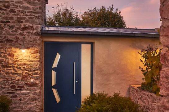 Porte d'entrée an alu design 