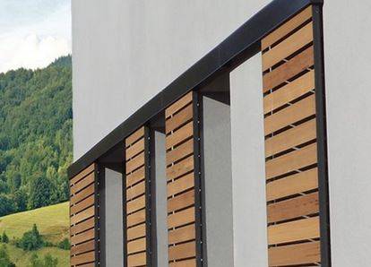 Vente de volets coulissants en bois à Six-Fours