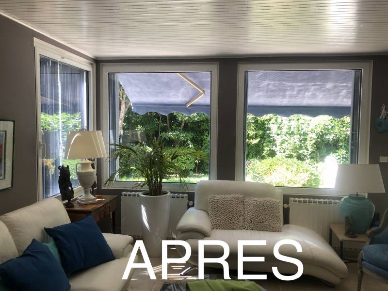 Baies vitrées en alu vitrage de sécurité La Garde 83130