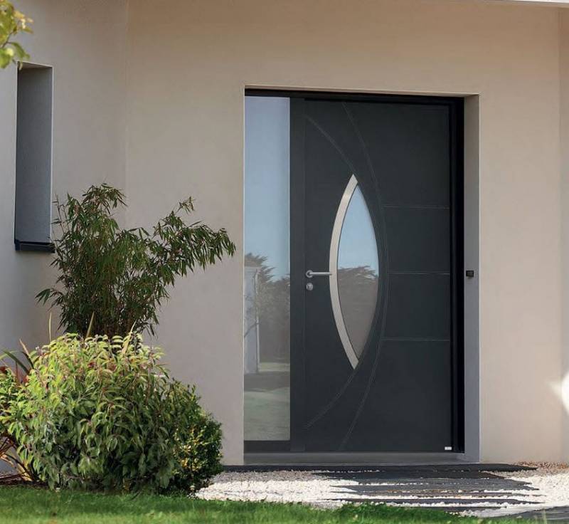 Porte d'entrée alu battante Toulon